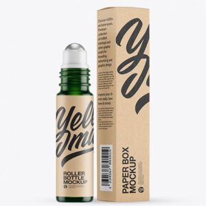 Roll on bottle box