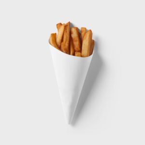 French Fries Paper Cones