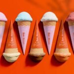 Waffle Ice Cream Paper Cones